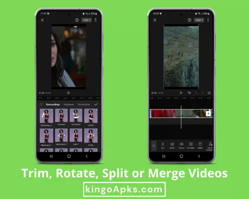 Trim, Rotate, Split, Or Merge Videos