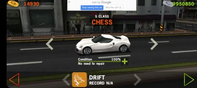 Car Selection in Dr Driving Mod Apk
