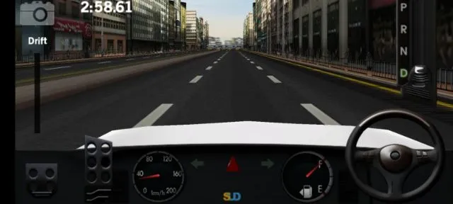 Gaming Interface in Dr Driving Mod Apk